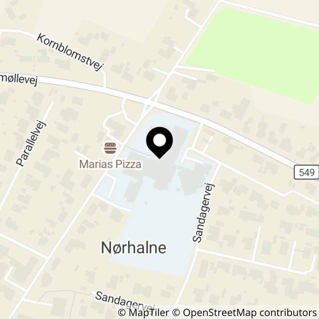 Kort over Bygaden 24, Nørhalne