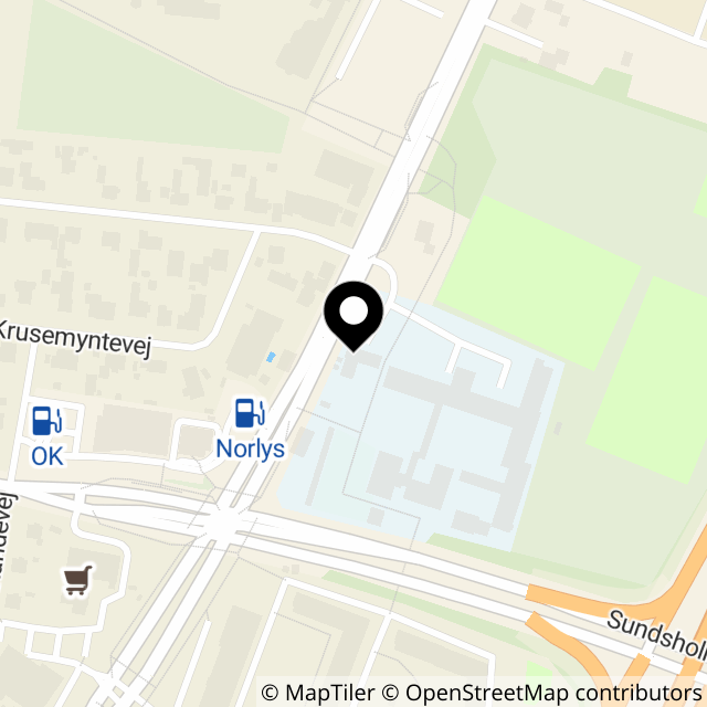 Kort over Hjørringvej 83
