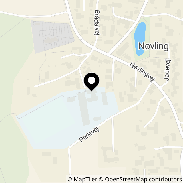 Kort over Nøvling Skolevej 5