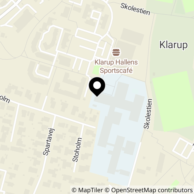 Kort over Hellasvej 17