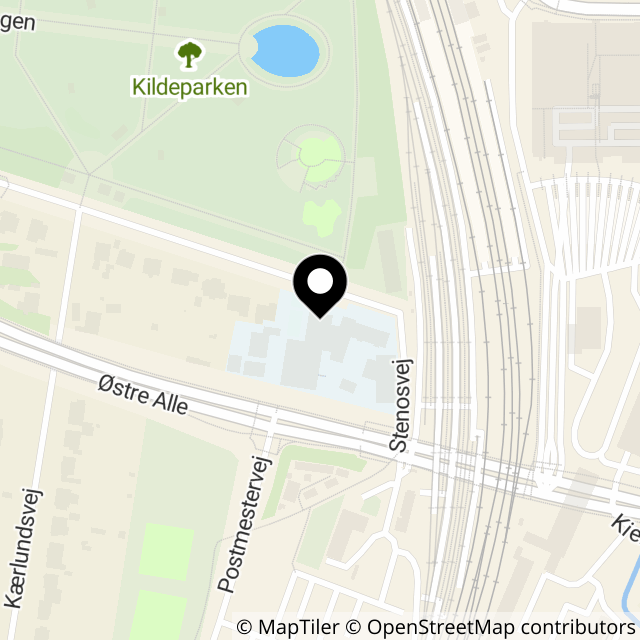 Kort over Gl Kærvej 30