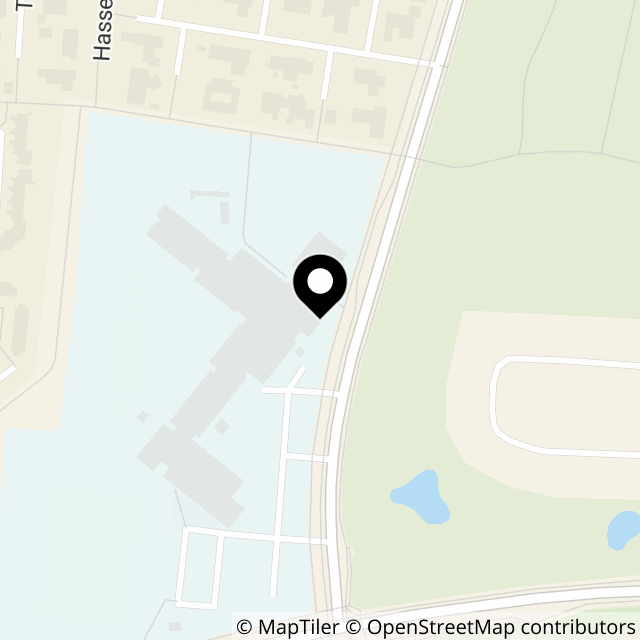 Kort over Hasserisvej 300